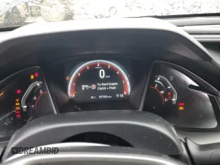 2018 Honda Civic Si Coupe with VIN 2HGFC3A50JH751840, listed as a Copart auction lot 85294474 with 97,982 mi miles and Salvage Title. Bid and sale history available at carsss.com. Image 9.