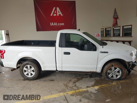 2020 Ford F-150 XL with VIN 1FTMF1C59LFC62890, listed as a IAAI auction lot 42430422 with 68,809 mi miles and . Bid and sale history available at DreamBid. Image 13.
