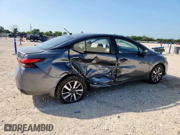 2024 Nissan Versa S with VIN 3N1CN8DV4RL895062, listed as a Copart auction lot 61569345 with 7,170 mi miles and Salvage title. Bid and sale history available at DreamBid. Image 3.