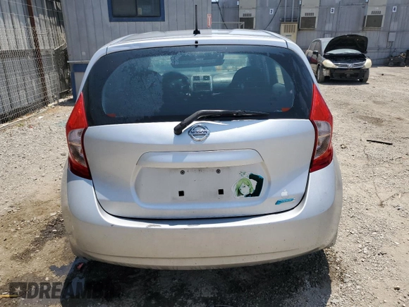 2014 Nissan Note S Plus with VIN 3N1CE2CP4EL378550, listed as a Copart auction lot 62903395 with 186,756 mi miles and Clean title. Bid and sale history available at DreamBid. Image 6.