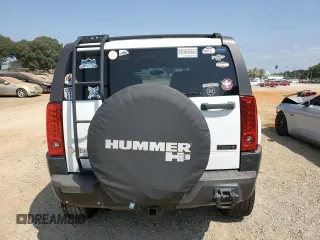 2007 Hummer H3 SUV with VIN 5GTDN13E178151918, listed as a Copart auction lot 70631414 with 199,020 mi miles and Salvage Title. Bid and sale history available at carsss.com. Image 6.