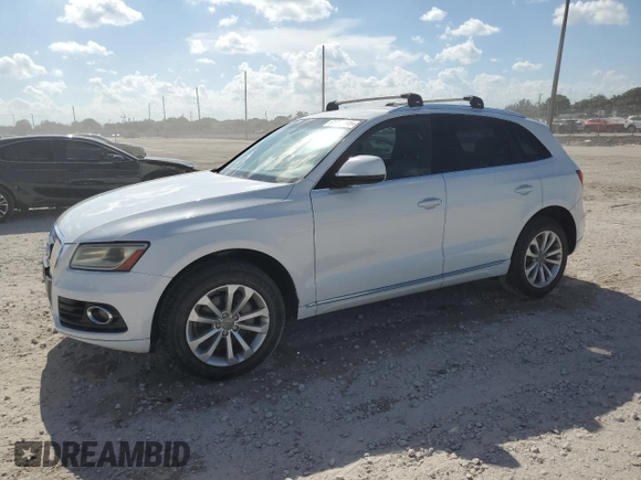 2014 Audi Q5 Premium z VIN WA1CFAFP2EA014791, wystawiony jako Copart lot #61251745 z przebiegiem 157 043 mil mil oraz Czysty tytuł • Clean title. Historia ofert i sprzedaży dostępna na DreamBid. Obrazek 1.