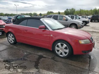 2004 Audi A4 3.0L with VIN WAUAT48H04K002500, listed as a Copart auction lot 67114134 with 128,778 mi miles and Salvage Title. Bid and sale history available at carsss.com. Image 4.