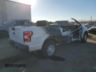 2020 Ford F-150 XL with VIN 1FTMF1CB5LKD40143, listed as a Copart auction lot 47053215 with Not Provided miles and Non Repairable. Bid and sale history available at carsss.com. Image 3.