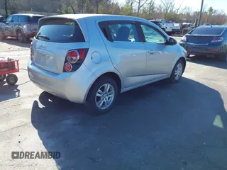 2013 Chevrolet Sonic LT with VIN 1G1JC6SGXD4218978, listed as a IAAI auction lot 42035596 with 138,924 mi miles. Bid and sale history available at carsss.com. Image 4.