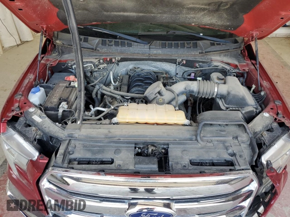 2016 Ford F-150 XLT with VIN 1FTFX1EF8GFC56712, listed as a Copart auction lot 60528995 with 65,061 mi miles and Salvage title. Bid and sale history available at DreamBid. Image 11.