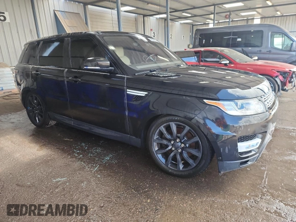 2017 Land Rover Range Rover Sport HSE z VIN SALWR2FVXHA673018, wystawiony jako Copart lot #54221915 z przebiegiem 83 840 mil mil oraz Czysty tytuł • Clean title. Historia ofert i sprzedaży dostępna na DreamBid. Obrazek 4.
