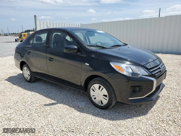 2023 Mitsubishi Mirage G4 ES with VIN ML32FUFJ3PHF03165, listed as a Copart auction lot 53877255 with 12,743 mi miles and Clean Title. Bid and sale history available at carsss.com. Image 4.