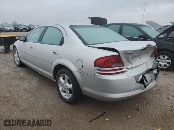 2006 Dodge Stratus SXT z VIN 1B3EL46X06N127823, wystawiony jako Copart lot #86855884 z przebiegiem 120 660 mil mil oraz Szkoda całkowita • Salvage title. Historia ofert i sprzedaży dostępna na DreamBid. Obrazek 2.