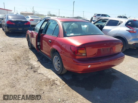 2000 Saturn SL with VIN 1G8ZH5284YZ111006, listed as a IAAI auction lot 41778862 with 155,852 mi miles. Bid and sale history available at carsss.com. Image 3.