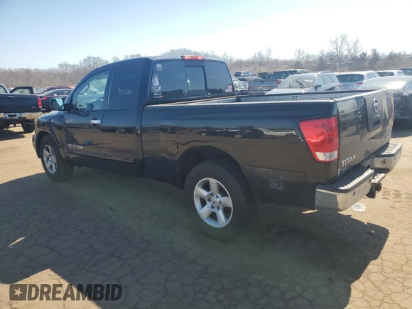2006 Nissan Titan SE with VIN 1N6AA06A06N570395, listed as a Copart auction lot 48061925 with 131,059 mi miles and Salvage title. Bid and sale history available at DreamBid. Image 2.