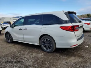 2022 Honda Odyssey Touring с VIN 5FNRL6H8XNB504608, выставлен на аукционе Copart как лот 53189225 с пробегом 83 913 миль миль и Чистый • Clean title. История ставок и продаж доступна на DreamBid. Изображение 2.