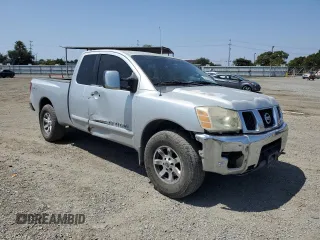 2005 Nissan Titan SE with VIN 1N6AA06B25N551841, listed as a Copart auction lot 62160285 with 167,019 mi miles and Salvage title. Bid and sale history available at DreamBid. Image 4.