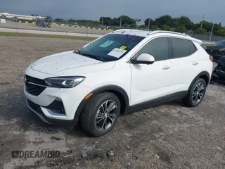 2020 Buick Encore GX Essence with VIN KL4MMFSL6LB107881, listed as a IAAI auction lot 41389955 with 42,308 mi miles and . Bid and sale history available at DreamBid. Image 2.
