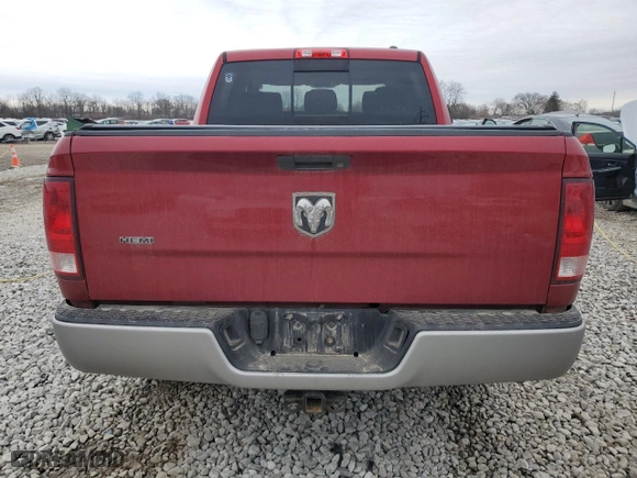 2009 Dodge Ram 1500 Laramie with VIN 1D3HV13T89S816849, listed as a Copart auction lot 43350435 with 153,069 mi miles and Salvage Title. Bid and sale history available at carsss.com. Image 6.