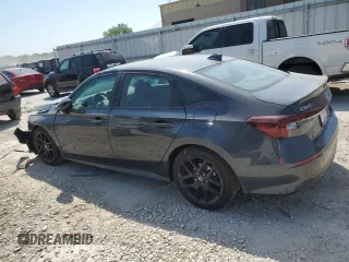 2025 Honda Civic Sedan Sport with VIN 2HGFE2F53SH501295, listed as a Copart auction lot 69032094 with 1,063 mi miles and Salvage Title. Bid and sale history available at carsss.com. Image 2.