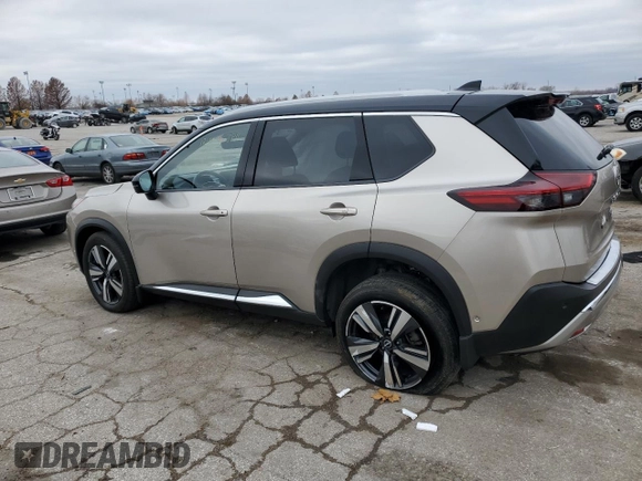 2022 Nissan Rogue Platinum with VIN JN8BT3DD6NW275508, listed as a Copart auction lot 83895774 with 29,508 mi miles and Salvage Title. Bid and sale history available at carsss.com. Image 2.