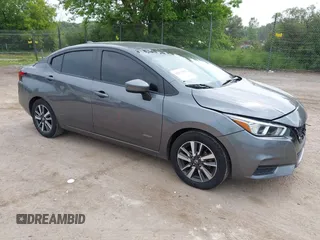 2021 Nissan Versa SV with VIN 3N1CN8EV4ML839551, listed as a IAAI auction lot 42517252 with 86,518 mi miles and . Bid and sale history available at DreamBid. Image 1.