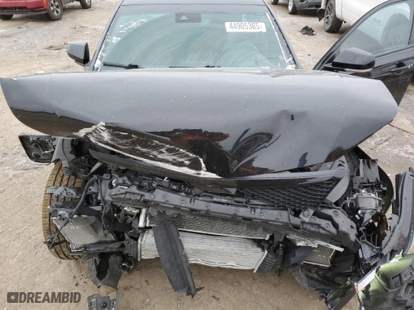 2021 Cadillac CT4 V-Series with VIN 1G6DH5RL5M0115965, listed as a Copart auction lot 44905365 with 56,926 mi miles and Salvage Title. Bid and sale history available at carsss.com. Image 11.