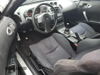 2005 Nissan 350Z Touring with VIN JN1AZ34E85M651736, listed as a Copart auction lot 51158645 with 221,297 mi miles and Salvage Title. Bid and sale history available at carsss.com. Image 8.