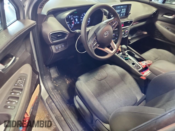 2020 Hyundai Santa Fe SE with VIN 5NMS23AD2LH248681, listed as a Copart auction lot 61651745 with 63,672 mi miles and Salvage title. Bid and sale history available at DreamBid. Image 8.