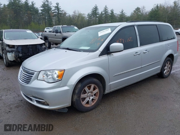 2012 Chrysler Town & Country Touring with VIN 2C4RC1BG3CR134199, listed as a IAAI auction lot 41947165 with 135,316 mi miles and . Bid and sale history available at DreamBid. Image 2.