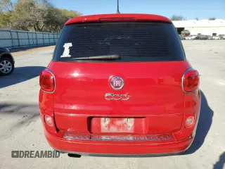 2015 FIAT 500L Pop with VIN ZFBCFAAH1FZ032825, listed as a Copart auction lot 86824774 with 184,176 mi miles and Salvage Title. Bid and sale history available at carsss.com. Image 6.