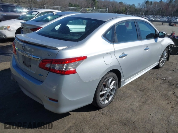 2013 Nissan Sentra S with VIN 3N1AB7AP9DL620845, listed as a IAAI auction lot 41863906 with 169,997 mi miles and . Bid and sale history available at DreamBid. Image 4.