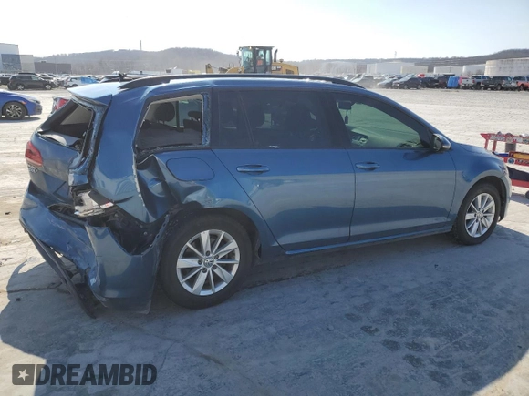 2017 Volkswagen Golf SportWagen S with VIN 3VWA17AU3HM502728, listed as a Copart auction lot 43303074 with 148,127 mi miles and Salvage Title. Bid and sale history available at carsss.com. Image 3.
