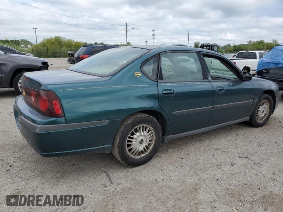 2000 Chevrolet Impala z VIN 2G1WF55K2Y9106248, wystawiony jako Copart lot #66065354 z przebiegiem 102 942 mil mil oraz Czysty tytuł • Clean title. Historia ofert i sprzedaży dostępna na DreamBid. Obrazek 3.