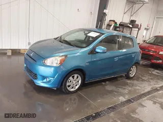 2015 Mitsubishi Mirage ES with VIN ML32A4HJ1FH050445, listed as a IAAI auction lot 41685682 with 98615 miles. Bid and sale history available at carsss.com. Image 18.