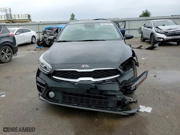 2021 Kia Forte LXS with VIN 3KPF24AD6ME412210, listed as a Copart auction lot 56917444 with 27,144 mi miles and Salvage Title. Bid and sale history available at carsss.com. Image 10.
