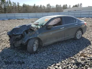 2014 Honda Accord Sedan EX-L with VIN 1HGCR2F85EA092155, listed as a Copart auction lot 49164215 with 0 mi miles and Salvage Title. Bid and sale history available at carsss.com. Image 1.