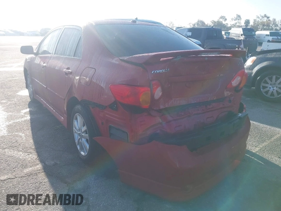 2010 Toyota Corolla with VIN 1NXBU4EE1AZ231715, listed as a IAAI auction lot 41797191 with 144,184 mi miles. Bid and sale history available at carsss.com. Image 3.
