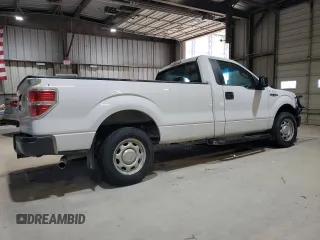 2013 Ford F-150 XL with VIN 1FTNF1CF0DKF22194, listed as a Copart auction lot 46987505 with 149,978 mi miles and Salvage title. Bid and sale history available at DreamBid. Image 3.