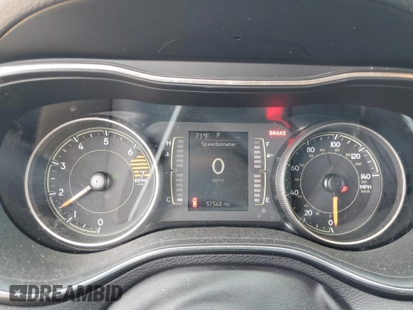 2020 Jeep Cherokee Latitude с VIN 1C4PJLCB7LD585795, выставлен на аукционе Copart как лот 60171755 с пробегом 57 568 миль миль и Списание • Salvage title. История ставок и продаж доступна на DreamBid. Изображение 9.