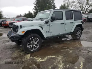 2024 Jeep Wrangler Sport S with VIN 1C4RJXN68RW229756, listed as a Copart auction lot 51948835 with 3,116 mi miles and Salvage Title. Bid and sale history available at DreamBid. Image 1.