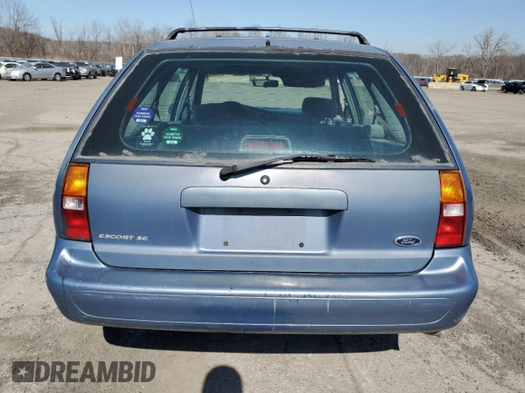 1999 Ford Escort SE with VIN 3FAFP15P3XR200937, listed as a Copart auction lot 48729535 with 184,546 mi miles and Salvage Title. Bid and sale history available at carsss.com. Image 6.