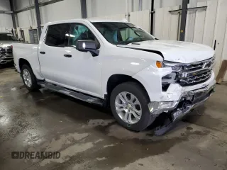 2023 Chevrolet Silverado 1500 LTZ with VIN 3GCUDGE85PG358780, listed as a Copart auction lot 72522734 with 22,172 mi miles and Salvage Title. Bid and sale history available at carsss.com. Image 4.