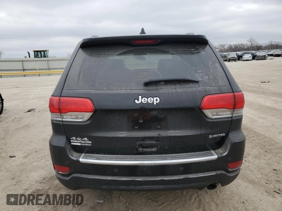 2019 Jeep Grand Cherokee Limited with VIN 1C4RJFBG6KC553318, listed as a Copart auction lot 47525375 with 146,843 mi miles and Salvage title. Bid and sale history available at DreamBid. Image 6.