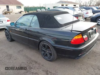 2001 BMW 3 Series 330Ci with VIN WBABS53471JU85745, listed as a IAAI auction lot 41781419 with 999,999 mi miles. Bid and sale history available at carsss.com. Image 3.