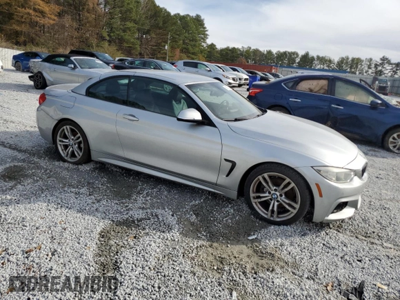 2014 BMW 4 Series 428i with VIN WBA3V7C58EJ873038, listed as a Copart auction lot 84674414 with 125,709 mi miles and Clean title. Bid and sale history available at DreamBid. Image 4.