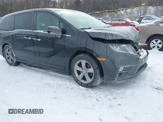 2018 Honda Odyssey EX-L z VIN 5FNRL6H79JB012735, wystawiony jako IAAI lot #41552799 z przebiegiem 29 253 mil mil oraz . Historia ofert i sprzedaży dostępna na DreamBid. Obrazek 1.