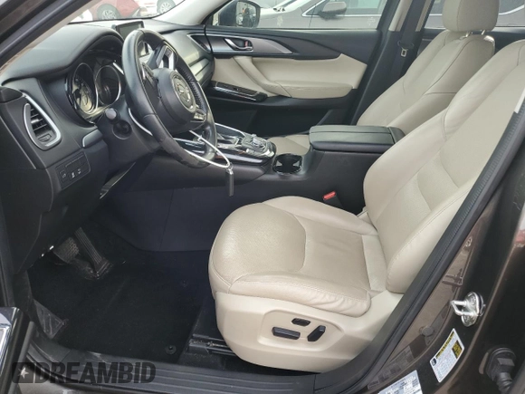 2019 Mazda CX-9 Touring with VIN JM3TCACY9K0312209, listed as a Copart auction lot 52210515 with 82,683 mi miles and Salvage title. Bid and sale history available at DreamBid. Image 7.