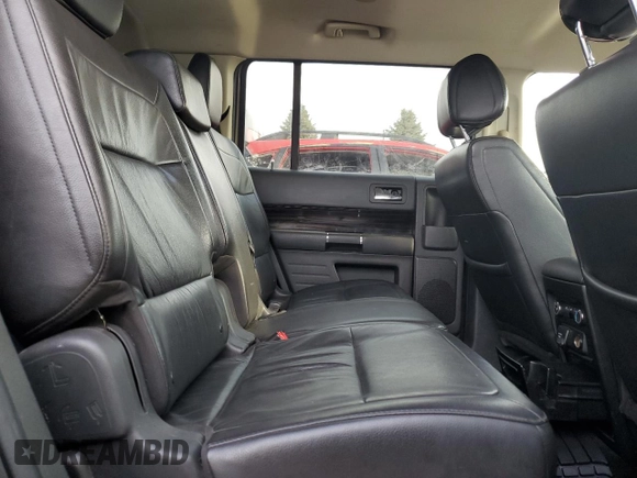 2013 Ford Flex SEL with VIN 2FMHK6C88DBD04985, listed as a Copart auction lot 43618395 with 185,709 mi miles and Non Repairable. Bid and sale history available at carsss.com. Image 11.