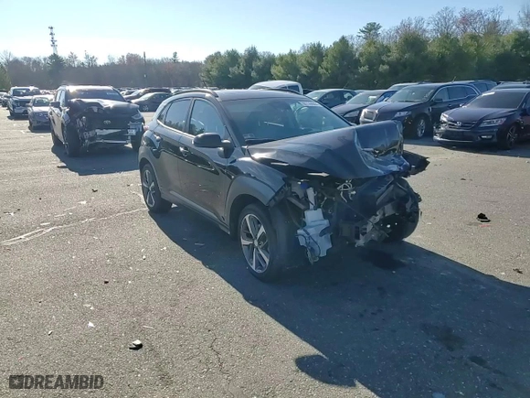 2018 Hyundai Kona Ultimate with VIN KM8K5CA58JU112671, listed as a Copart auction lot 81144064 with 0 mi miles and Salvage Title. Bid and sale history available at carsss.com. Image 11.