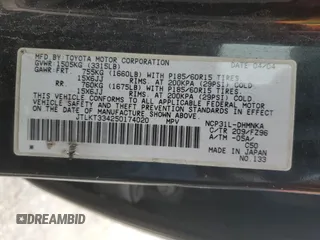 2005 Scion xB with VIN JTLKT334250174020, listed as a Copart auction lot 53378485 with 191,798 mi miles and Salvage Title. Bid and sale history available at carsss.com. Image 13.