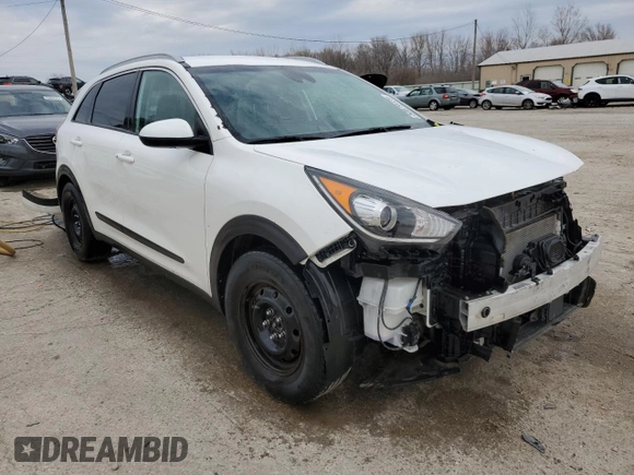 2018 Kia Niro LX with VIN KNDCB3LC2J5135726, listed as a Copart auction lot 50879125 with 95,576 mi miles and Salvage Title. Bid and sale history available at carsss.com. Image 4.