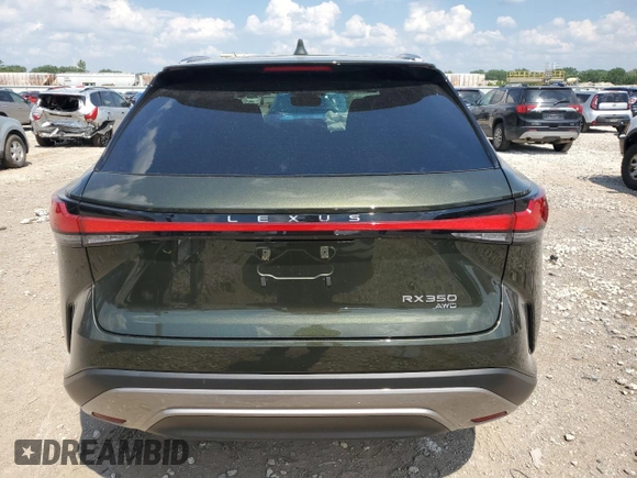 2024 Lexus RX with VIN 2T2BAMCA8RC062066, listed as a Copart auction lot 59499554 with 2,971 mi miles and Salvage Title. Bid and sale history available at carsss.com. Image 6.