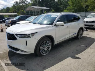 2024 Acura MDX Advance with VIN 5J8YE1H85RL020407, listed as a Copart auction lot 59654885 with 19,466 mi miles and Salvage title. Bid and sale history available at DreamBid. Image 1.